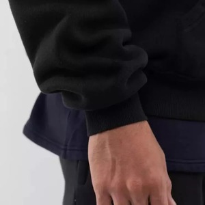 Sweat-shirts à capuche en molleton bouclette 100 % coton, unis, imprimés numériquement, teints, avec logo personnalisé brodé, vente en gros, OEM - Product Image 4