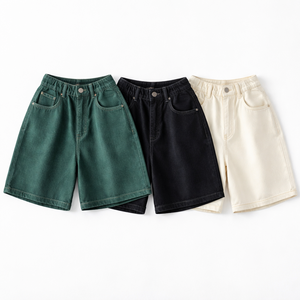 Shorts en jean amples pour femmes en gros - Options personnalisées disponibles auprès d'un fabricant de confiance - Product Image 5