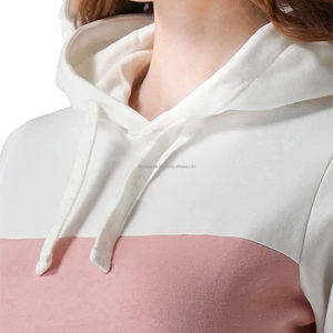 Sudadera con Capucha de Forro Polar para Mujer, Manga Larga, Estilo Casual Urbano, para Invierno, Personalizada en Dos Colores con Decoración de Lentejuelas y Logotipo Frontal - Product Image 3