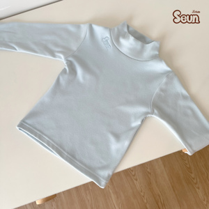 ซันคิดส์เสื้อเชิ้ตเด็กคอสูง 5 ซม. เสื้อแขนยาวระบายอากาศได้นุ่มสบายสำหรับฤดูหนาว - Product Image 3