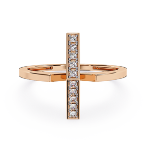 แหวนเพชรทรงโมเดิร์นแบบ Eternity Band ชุบโรเดียม ทอง 10K ประดับเพชร Lab Grown ด้วยเทคนิค Channel Setting ได้รับการรับรองจาก IGI ดีไซน์ทันสมัยสำหรับทั้งชายและหญิง - Product Image 2