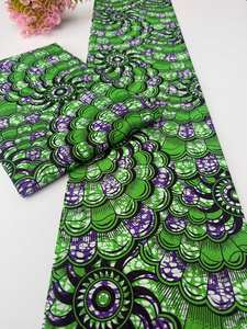 Tela de algodón con estampado de cera Africana Freetown de alta calidad para ropa de moda ropa tradicional y decoración del hogar - Product Image 6