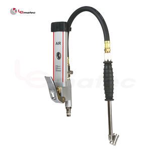 Gonfleur de pneus portable robuste de type crayon avec plage de pression de 0 à 160 PSI, construction métallique, protection en caoutchouc, tuyau gonflable - Product Image 5