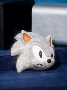 Collier personnalisé de style 3D Cartoon Iced Out Pass Diamond Tester 925 Silver Diamond Pop Star Logo Rapper Custom Moissanite Pendant - Product Image 3