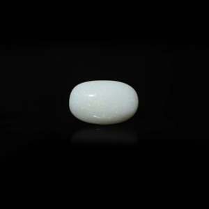 100% Natural White Topaz Oval Cabochon 8.2 Carat Loose Gemstone for Fine Jewelry - Product Image 1