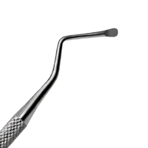 Cureta para Huesos de Acero Inoxidable Lucas Manual # 88 Instrumentos Quirúrgicos Dentales de Doble Punta de 5mm con Puntas Lisas Tipo Cuchara para Extracción Ósea - Product Image 3