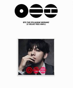 บีทีเอส อาริรัง 'ARIRANG' (แผ่นเสียงไวนิลมาตรฐาน) รุ่น V เวอร์ชั่นเคป๊อป พลาสติกและกระดาษ ภาษาเกาหลี ทุกวัย เกาหลี - Product Image 1