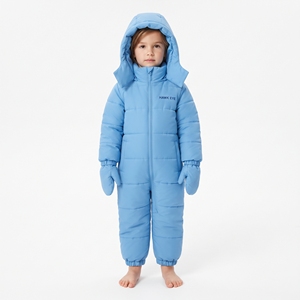 Combinaison de ski pour enfants, garçons et filles, hiver, une pièce, chaude, respirante, polyester, vêtements de sport de neige d'extérieur - Product Image 1