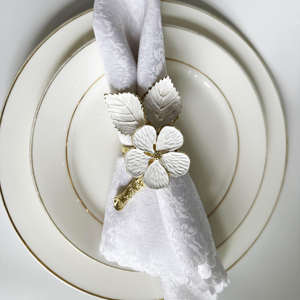 Premium Finish Metal Napkin Rings Eco-Friendly Durable Customizable Design Classic Style for Elegant Table Settings Reusable - Product Image 5