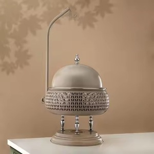 Casserole de luxe durable en acier inoxydable avec couvercle en émail, compatible induction, passe au lave-vaisselle, design minimaliste et moderne - Product Image 1