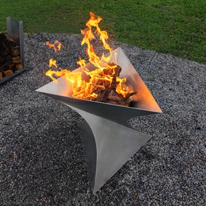 เตาผิงโลหะทันสมัยสำหรับระเบียงและพื้นที่สนามหลังบ้านสไตล์โมเดิร์น - Product Image 6