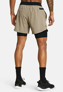 Shorts de sport haute performance à double couche, respirants, pour la course à pied et l'entraînement physique, fournis par un fabricant professionnel - Product Image 4