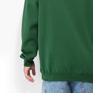 Custom crystal rhinestone hoodie unisex <b>thick</b> <b>fleece</b> pullover stylish winter design perfect for wholesale business - Product Image 3