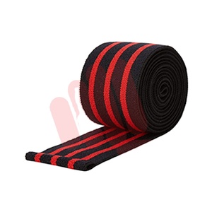Enveloppes de genou en Spandex épais respirant réglable de haute qualité et en Nylon pour hommes musculation haltérophilie de qualité supérieure - Product Image 1