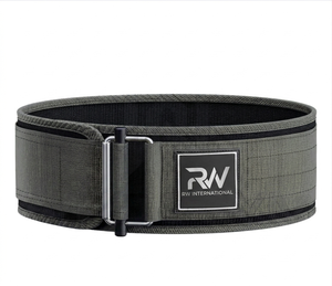 RW International <b>Weight</b> Lifting Belt Neoprene Adjustable Waist Support Buckle Closure Unisex Strength <b>Training</b> - Product Image 1