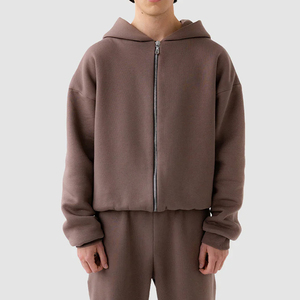 Survêtement Homme Oversize de Haute Qualité 100% Coton Polyester, Zippé, en Nylon Coton à Séchage Rapide, avec Logo Personnalisé - Product Image 6