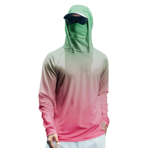 Vêtements de pêche à capuche haute performance OEM, impression par sublimation, nouveaux arrivages, vêtements de pêche confortables, sweats à capuche pour hommes - Product Image 1