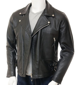 Professional Made Genuine Cowhide Leather Wholesale Hot Selling High Quality <b>Light</b> Weight Best Design 2026 <b>Men</b> Leather <b>Jackets</b> - Product Image 4