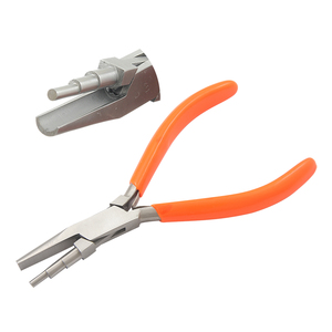 คีมปากแหลม 3 ระดับ ขนาด 2 มม./3 มม./5 มม. ความยาว 140 มม. ด้ามจับสปริง PVC สำหรับงานหนีบวงแหวน งานประดิษฐ์ตกปลา ทำเครื่องประดับ DIY - Product Image 1