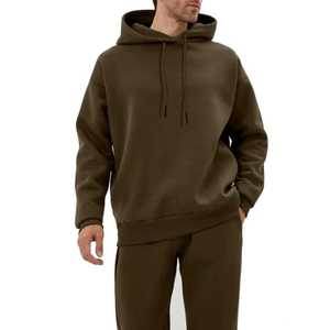 Service OEM : Survêtement d'hiver pour homme avec design personnalisé, impression graphique, broderie, logo personnalisé, survêtement d'hiver tendance pour homme. - Product Image 2