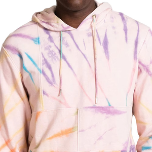 Sweat à capuche oversize tie-dye pastel 2026 pour hommes et femmes – Coton épais de qualité supérieure – Style décontracté streetwear – Hiver - Product Image 5