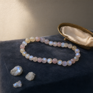 Bracelet en Pierre de Lune Rose en Gros - Accessoire de Mode en Cristal - Product Image 3