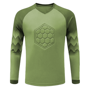 Camiseta Deportiva Personalizada para Hombre, 100% Algodón, Manga Larga, Antiarrugas, Transpirable, Absorbe la Humedad, Ropa de Entrenamiento Atlético - Product Image 1