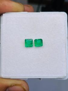 Esmeralda Natural, Corte Esmeralda, Calidad AAA, Certificada por IGI, Color Verde, Brillo Excelente, Pulido Perfecto, 1.63 Quilates, 5-10 mm - Product Image 1