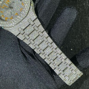 Relojes de Lujo Hechos a Mano, Unisex, Clásicos, Estilo Hip Hop, Mecánicos Automáticos, de Acero Inoxidable, con Cristal de Zafiro, 100 Unidades - Product Image 3
