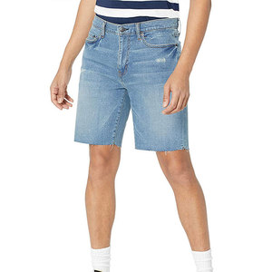 Shorts en jean pour homme de qualité supérieure, confortables, extensibles, en denim lavé, légers, 100% coton, shorts en jean lavé - Product Image 2