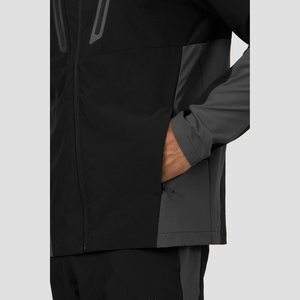 Conjunto Deportivo de Moda con Paneles, Chaqueta y Pantalón con Cierre Frontal, Tela de Poliéster y Spandex Premium, Cómodo, OEM - Product Image 5