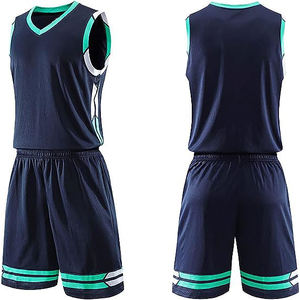 Shorts de basketball unisexes entièrement personnalisables en tissu mesh polyester avec taille élastique - Product Image 3