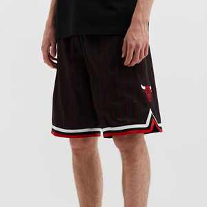 Comfortable Stylish Men's Plus Size Summer Basketball Shorts 100% Polyester with Elastic Waistband Shorts - Product Image 5