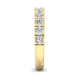Anillo clásico de oro rosa, oro blanco y oro amarillo con diamante de corte cojín certificado por IGI, anillo de compromiso para mujer. - Product Image 4