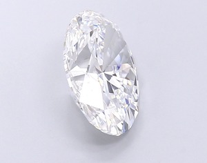 Diamant de laboratoire cultivé en vrac de forme ovale 3,50 Ct D VVS2, polissage excellent, certifié, pierre précieuse synthétique écologique pour bague de fiançailles - Product Image 2