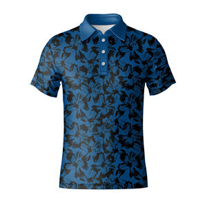 Polo de Golf de Alto Rendimiento para Hombre, Diseño Personalizado a la Moda, Tallas Grandes, Spandex/Poliéster, Impresión por Sublimación, Hecho en Vietnam - Product Image 5