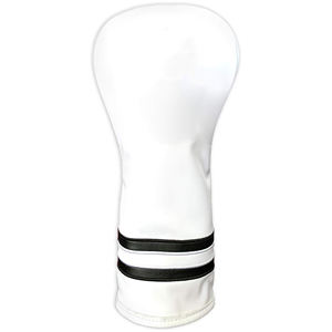 Housse de tête de club de golf OEM en gros, motif et logo personnalisés, en cuir PU imperméable avec fermeture élastique, couleur personnalisée - Product Image 4