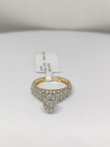 Elegant Ladies' Rose Gold Lab Grown Diamond <b>Rings</b> with 0.76 Ct Brilliant Cut <b>Rhodium</b> Plated Stylish Design IGI Certification - Product Image 4