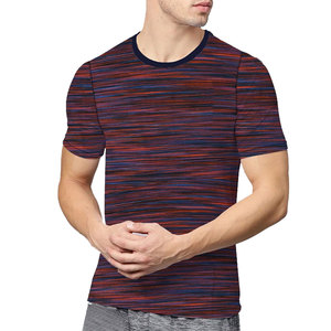 Camisetas Deportivas de Manga Corta Elásticas de Secado Rápido, Tejidas en Poliéster y Spandex, con Cuello Redondo para Hombre, Ropa Deportiva para Escalada, Uso Diario para Hombre y Mujer - Product Image 5