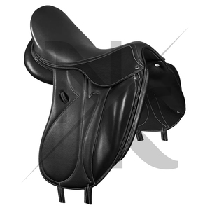 Silla de Montar de Doma NK-603 de Alta Calidad Nafko Industry con Estructura de Madera, Cuero Genuino, Comodidad y Rendimiento para Carreras de Caballos Ingleses - Product Image 2