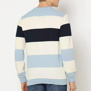 Sweat-shirt tendance personnalisé avec logo brodé, 100% coton, respirant, coupe ample, en couleurs attrayantes - Product Image 4