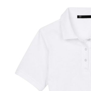 Polo pour femme à manches courtes, col classique, en mélange de coton, décontracté, pour le golf, affaires, mode, vêtements - Product Image 4