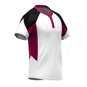 Uniforme de rugby pour homme 100 % polyester, nouvelle arrivée, matière de qualité supérieure, anti-plis, professionnel, durable. - Product Image 2