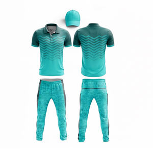 Conjunto de Camiseta y Pantalones de Cricket Sublimados de Alta Calidad |   Uniforme Completo de Cricket para Hombres, Mujeres y Jóvenes, Camiseta Polo y Pantalones - Product Image 3