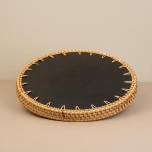 Plateau de service décoratif coloré pour événements, décoration intérieure, organiseur de vanité pour parfums, maquillage, bijoux et présentation sur table - Product Image 4