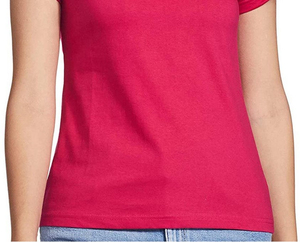 Custom O-<b>Neck</b> High Quality Women's Plain 100% Cotton Breathable Quick Dry <b>Oversized</b> Summer Running Wear OEM/ODM Ladies <b>T</b> <b>Shirts</b> - Product Image 5