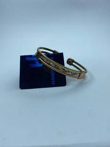 Quality Handicrafts Women's Classic Fashion Brass Copper Cuff <b>Bracelet</b> Twisted Wire 2 Color Customized Packing Direct - Product Image 3