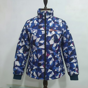 Veste matelassée à capuche de haute qualité avec logo personnalisé, style designer, épaisse, surdimensionnée, unisexe, effet bulle brillant, pour femme, idéale pour la course à pied - Product Image 6