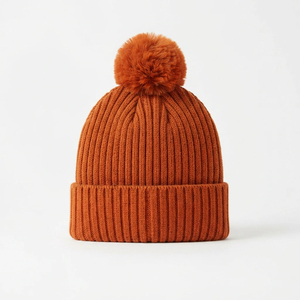 Designer Beanie Unisex High Quality Pom Pom 100% Acrylic Hat 3d Embroidery Tie-dye Color Casual Pullover <b>Knitted</b> 2026 - Product Image 6