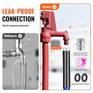 Tubo Acqua Riscaldato per Camper da 30 Piedi, Autorigolante Automatico, 45°F, con Copertura Corrugata Impermeabile Antigelo per Acqua Potabile - Product Image 5